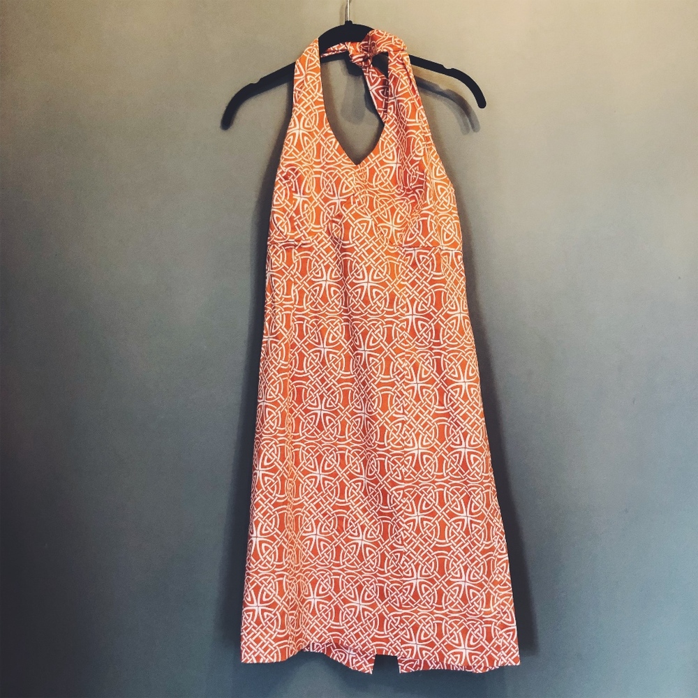 Jones New York Signature Halter Backless Dress
